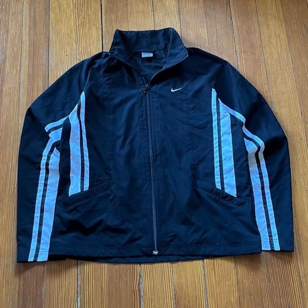 Nike Women's Black and Navy Jacket
